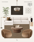 Living Room Blueprint: RH Inspired